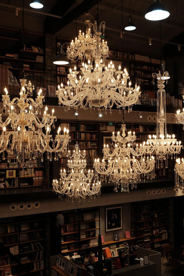 Crystal Chandelier for Luxury Duplex Villa