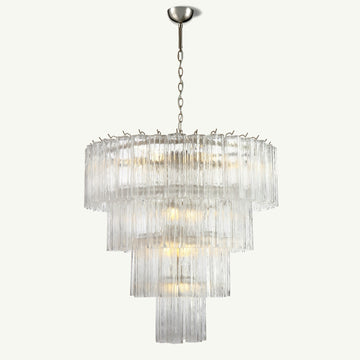 Capri Chandelier 4 Tiers Handblown Glass