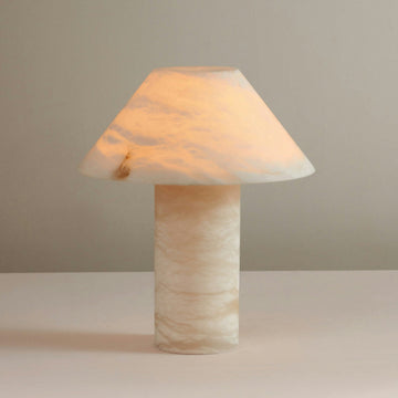 Ella Table Lamp Grand Alabaster