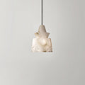 Carol Alabaster Pendant Light Beside Coffee Table