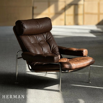 Scandinavian modern easy chairs