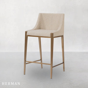 Thea Upholstered Counter Stool