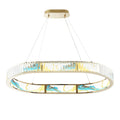 Boeseman's Colorful Chandelier - 1 Tier, Squoval