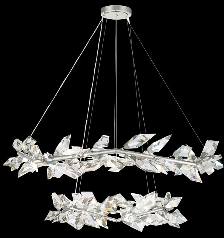 Addison 55" Round Crystal Chandelier