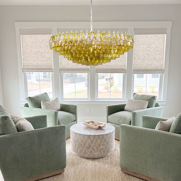 Venice Murano Chandelier 35"