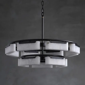 Spain Alabaster Modern Chandelier Lighting Indoor