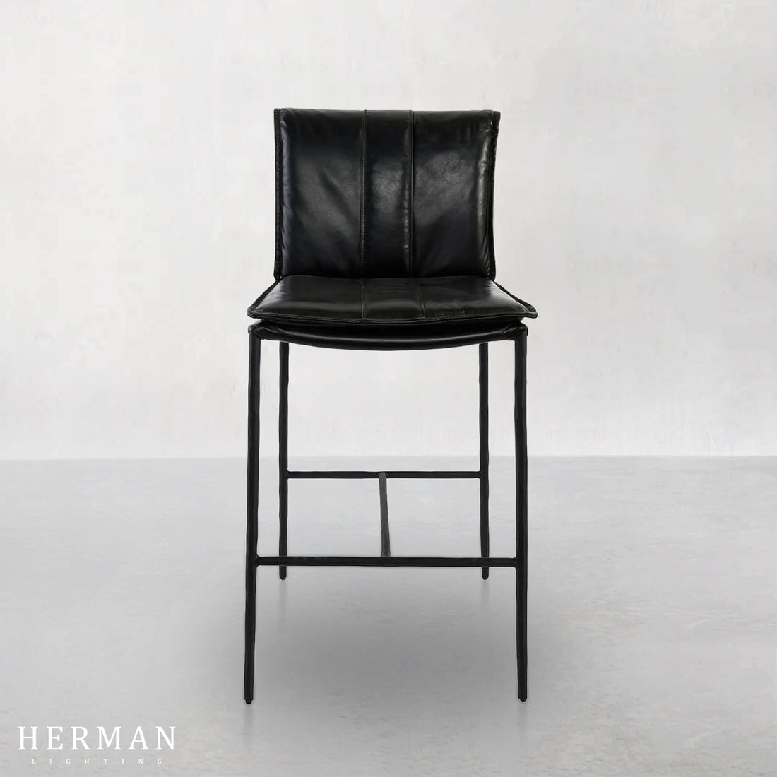 Eugina Leather Stool