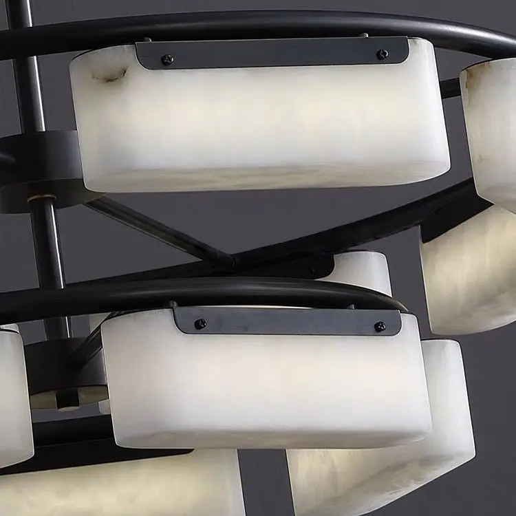 Spain Alabaster Modern Chandelier Lighting Indoor