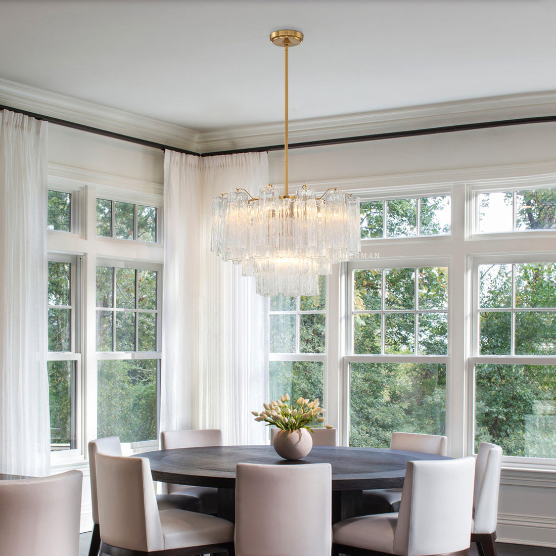 Addis Chandelier 17.8" 19.8" 22" 26.8" 32''D