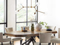 Noella Brass Chandelier 52''