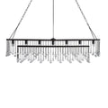 Aubrey Crystal Ball  Rectangular Chandelier 47'' 60''