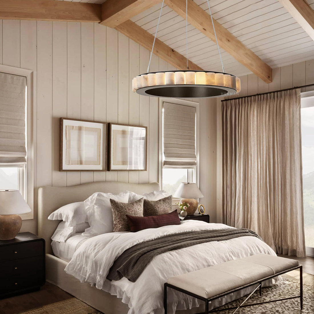 Avalon Alabaster Chandelier