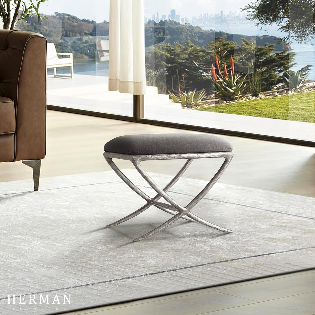 Thaddeus X-base Stool