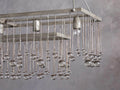 Aubrey Crystal Ball  Rectangular Chandelier 47'' 60''