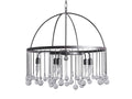 Aubrey Crystal Ball Round Chandelier 5 Light / 8 Light