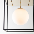 Allister Geometric Globe Ceiling Light