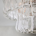 Amor 2-Tier Glass Round Flushmount 18