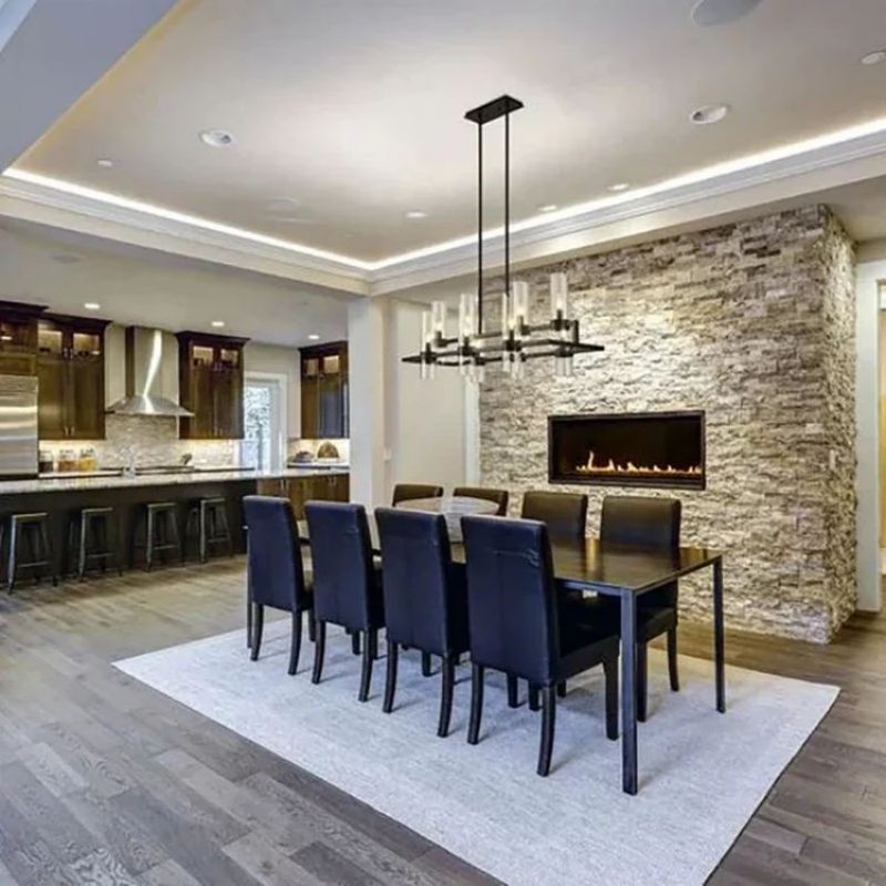 Bria Art Rectangle Chandelier