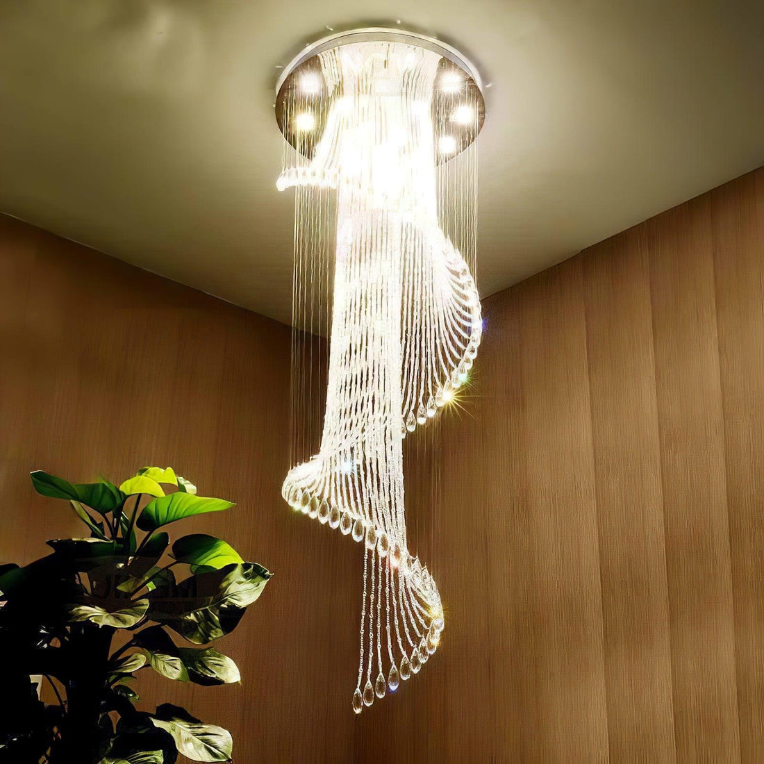 Classic Symphony Spiral Chandelier