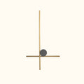 Coordinates 2 Brass Wall Lamp