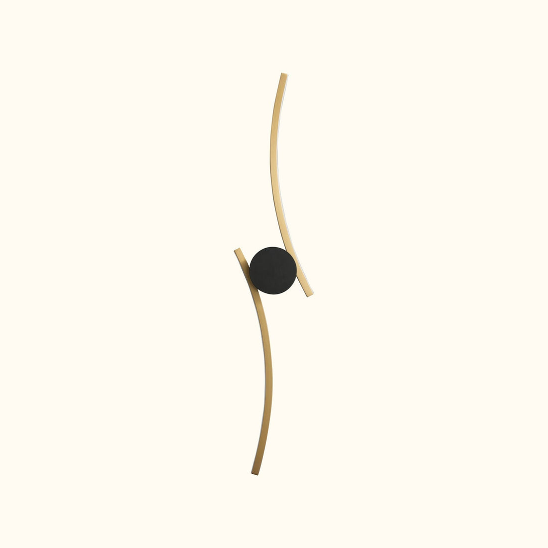 Coordinates 3 Brass Wall Lamp