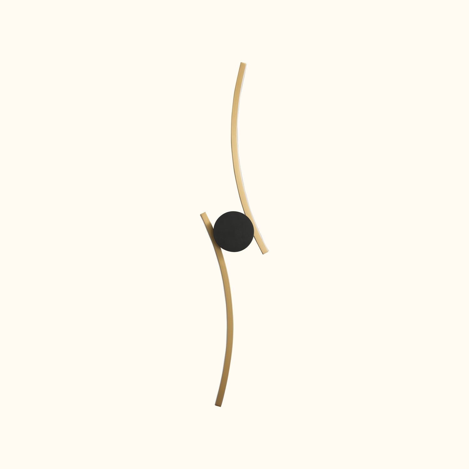 Coordinates 3 Brass Wall Lamp