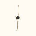 Coordinates 3 Brass Wall Lamp