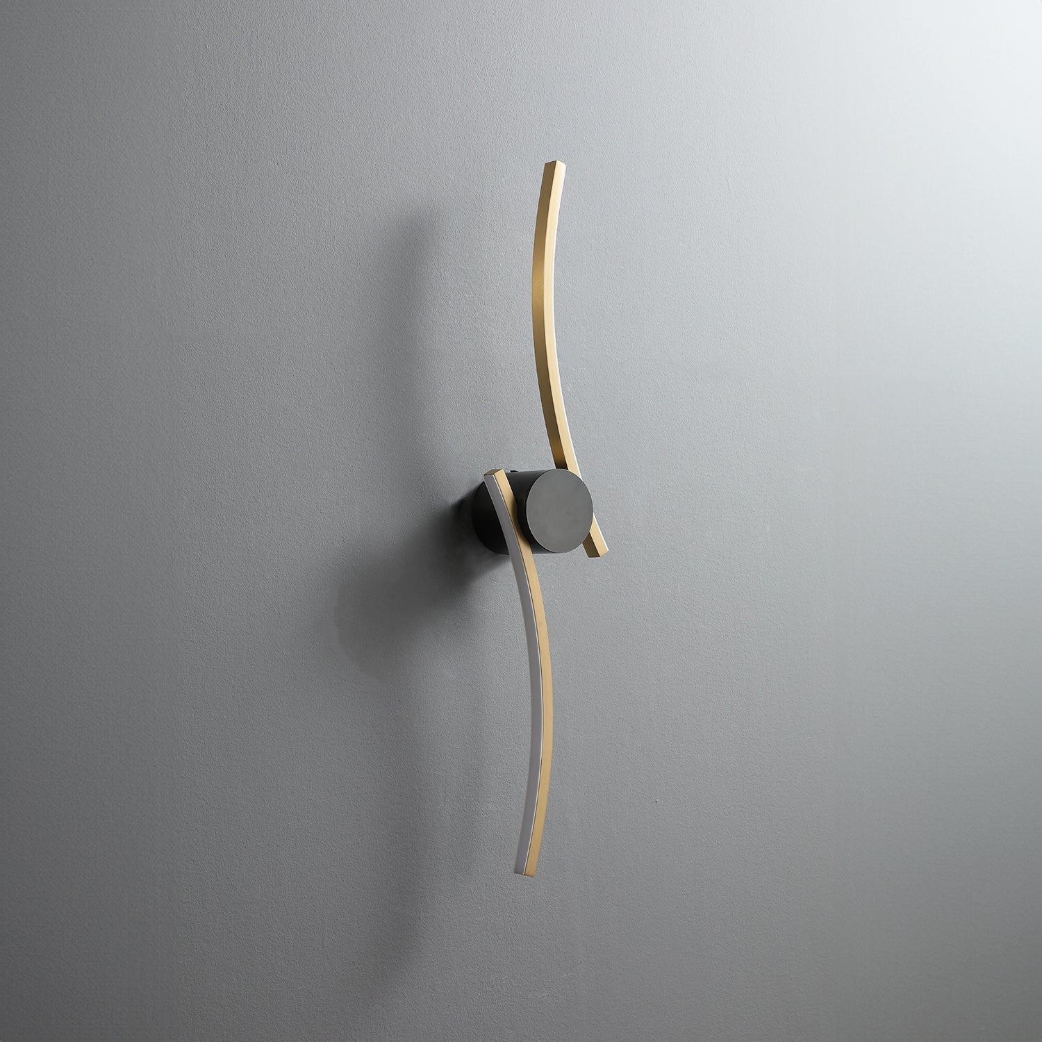 Coordinates 3 Brass Wall Lamp