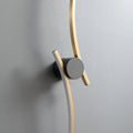 Coordinates 3 Brass Wall Lamp