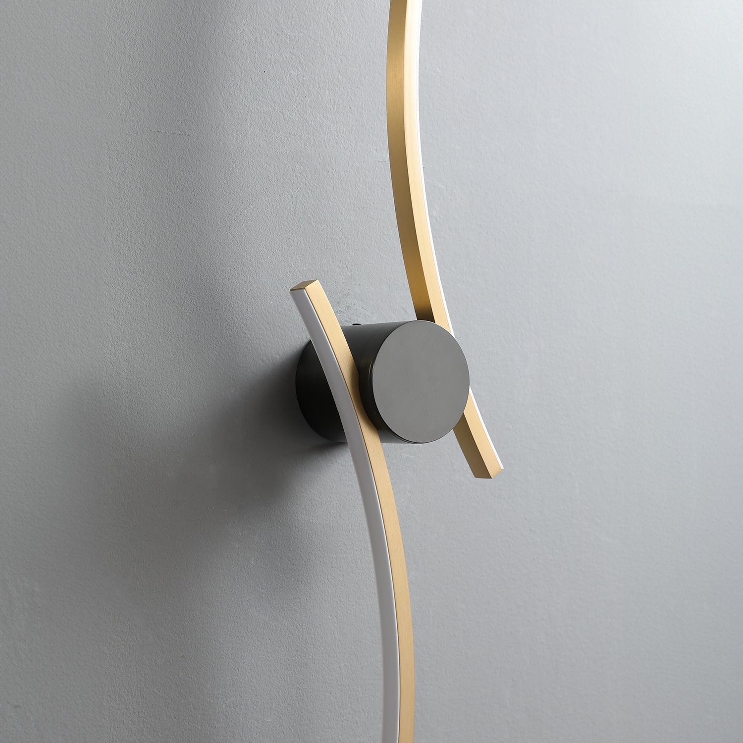 Coordinates 3 Brass Wall Lamp