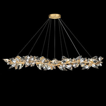 Addison  71" Round Crystal Chandelier