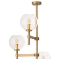 Tango Modern Brass Chandelier [S/T/L] - [Brass] 