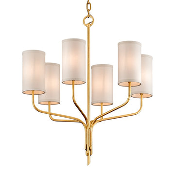 Juniper Modern Chandelier [2 Sizes] - Troy Lighting