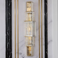 Light Luxury Crystal Layered Wall Lamp