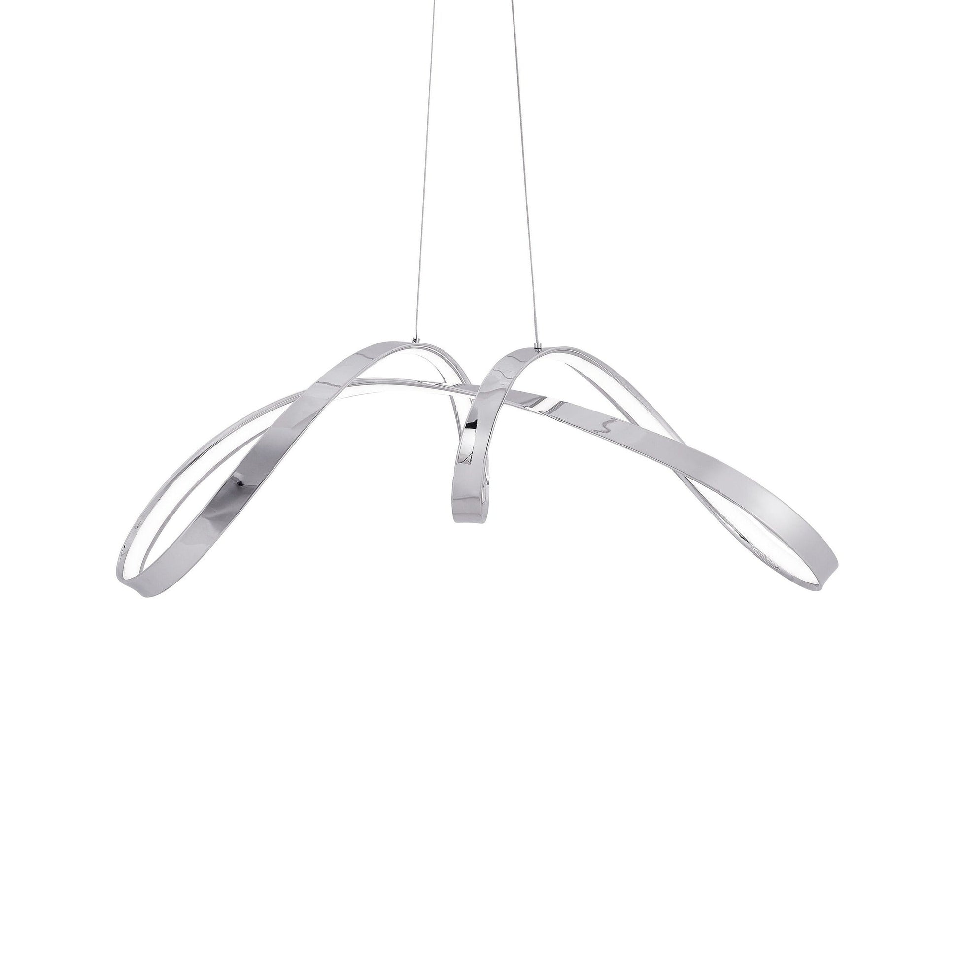 Lisbon LED Chandelier // Chrome