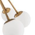 Venezia Luxor Modern Brass Chandelier - [Brass] 