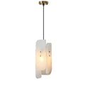 Megalith Mini Alabaster Pendant Light