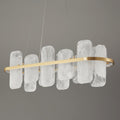 Mille Long Glass Chandelier