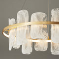 Mille Round Glass Chandelier