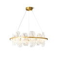 Mille Round Glass Chandelier
