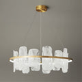 Mille Round Glass Chandelier