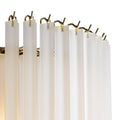 Nova Modern Glass Chandelier - [Nickel]