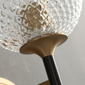 Orrefors Ball Brass Sconce