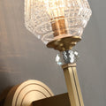 Orrefors Vase Brass Sconce
