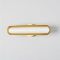 Oval Modern Metal Wall Light