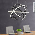 Oxford LED Adjustable Chandelier // Black