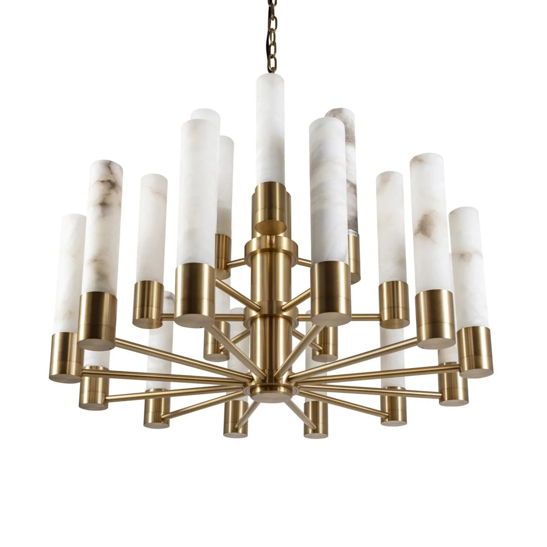 Orion Tiered Sputnik Alabaster Chandelier