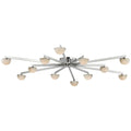 Propeller Alabaster Flushmount 8-Light 12-Light