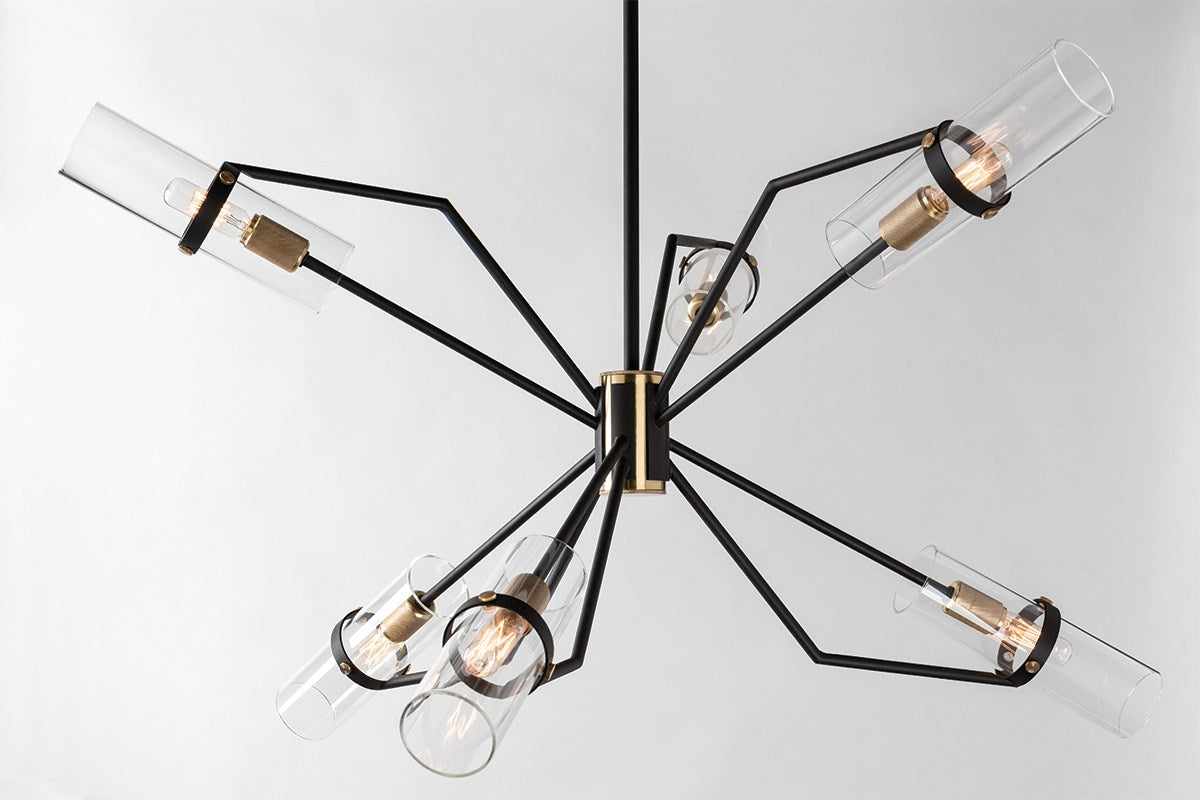 Raef Modern Chandelier - F6316-CE - Troy Lighting