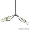 Raef Modern Chandelier - F6319-CE - Troy Lighting